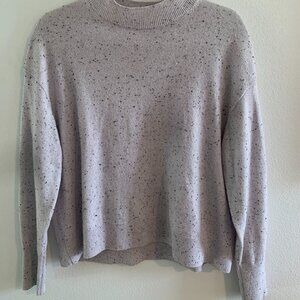 Everlane Lavender Speckled Cashmere Jumper